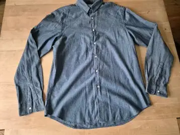 Prachtige denim overhemd Aspesi.Maat L.