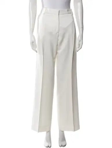 Wool Wide Leg Pants