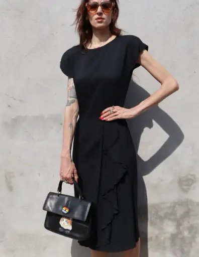 Vestido Pierre Balmain 80s Vintage