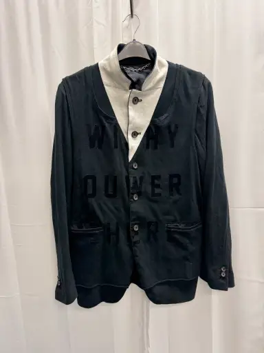 Mihara Yasuhiro SS12 “Wish You Were Here” Layered Blazer