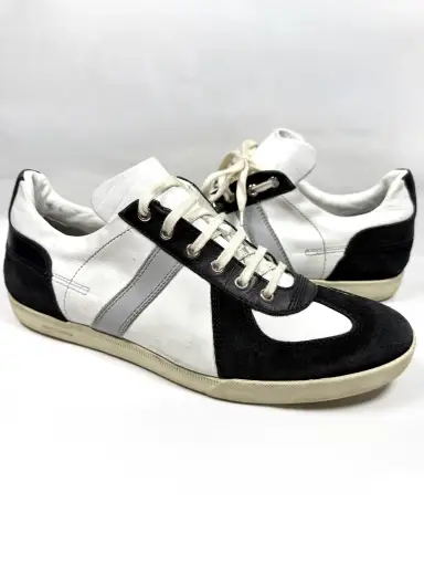 FW10 Dior Homme ‘B01’ KVA Black/Grey Leather GAT Sneakers