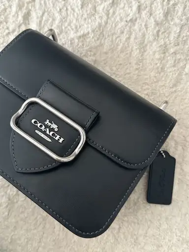 bolsa coach morgan square tiracolo preta