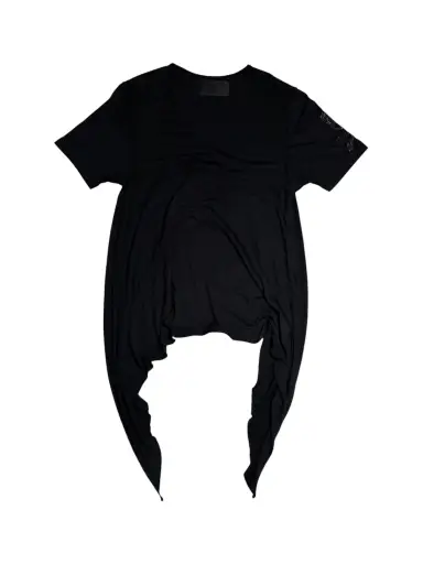 Asymmetric Draped T-Shirt