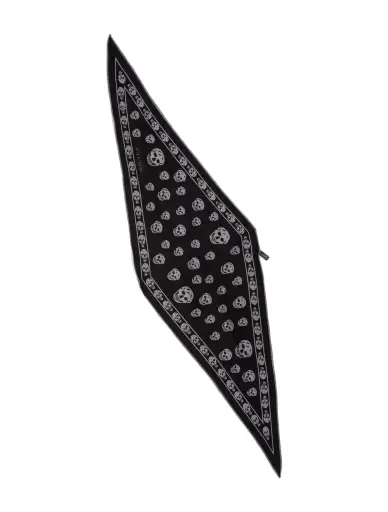 Silk Skull Scarf