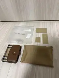 BURBERRY 二つ折り財布 チェック柄