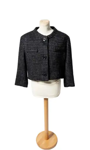 Balenciaga jacket size 38/S - Grey/Black Tweed - €200