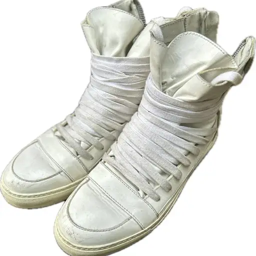 kris van asshe wrap lace sneakers