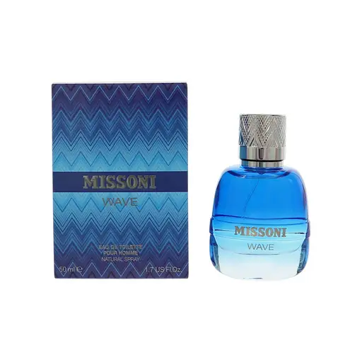 Men / Eau De Toilette Spray / Missoni / Missoni Wave / 50Ml / 1.7