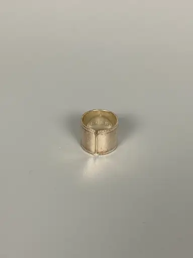 Silver Textured Band