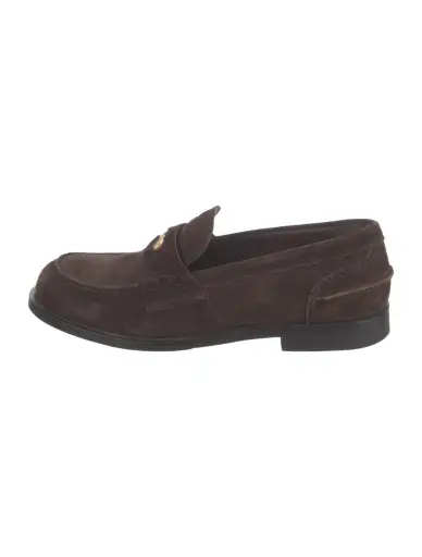 Suede Loafers