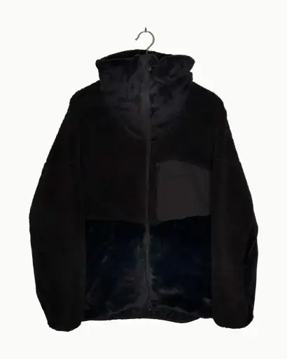 White Mountaineering 2020AW Runway Paneled Fleece Jacket