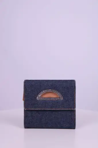 Blue denim Christian Dior Purse