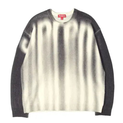 23AW ブラードロゴ ニットセーター(Blurred Logo Sweater)