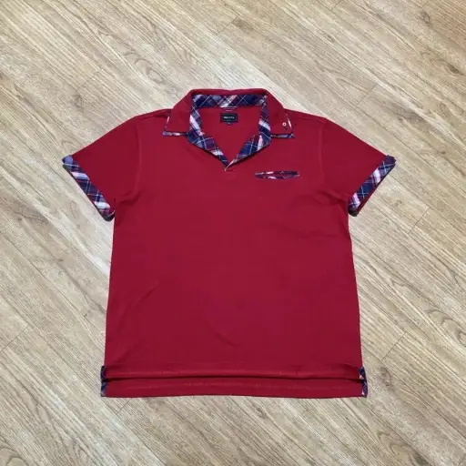 2000s Male & Co Layered Vkei Lgb Gothic Y2K Punk Polo Shirt