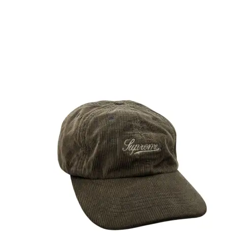 Supreme Loro Piana wool brown cap corduroy