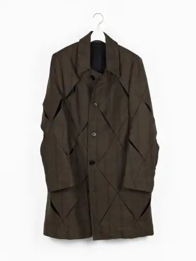 Stefan Cooke AW18 Lozenge Coat