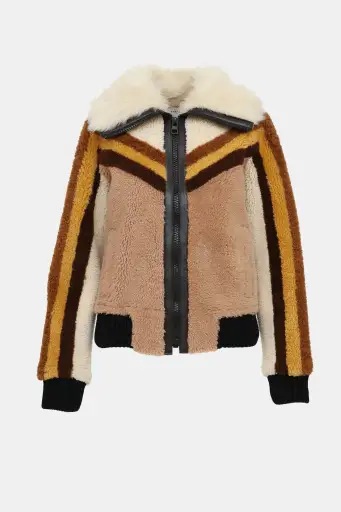 Shearling Bomber Jacket