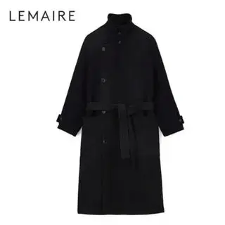 新品未使用 LEMAIRE 26AW WRAP COAT BLACK S ルメール(LEMAIRE)のメンズのジャケット/アウター(チェスターコート)の商品詳細ページへのリンク