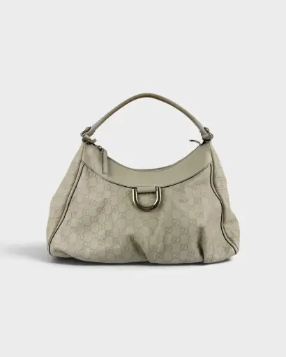 2000s Gucci Guccissima Large D-Ring Shoulder Bag