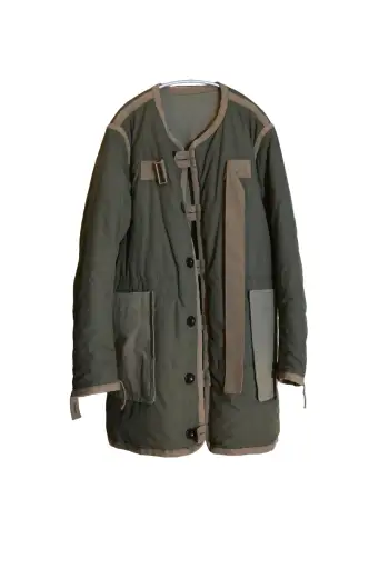 sacai Reversible Down Jacket – Japanese Designer Outerwear (Size 2)