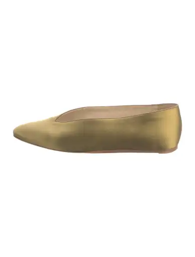 Satin Ballet Flats