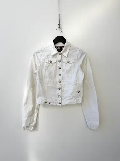 Jean Paul Gaultier Asymmetrical Denim Jacket