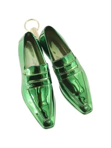 Berluti Key Ring metal Green