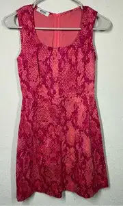 Moschino Cheap And Chic Snake Print Dress Size 4