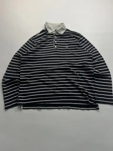 Zegna Sport long sleeve rugby sweatshirt size Large