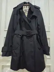 BURBERRY ケンジントン トレンチコート ブラック 正規品