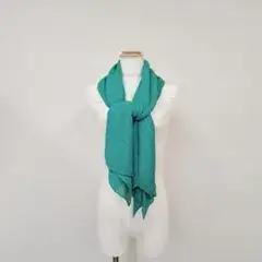 PLEATS PLEASE プリーツスカーフ グリーン