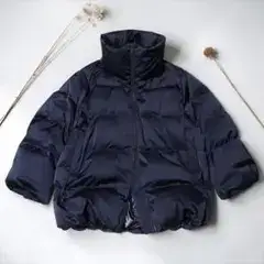 極美品★3XL★+J★ユニクロ ジルサンダー★ダウンジャケット★大きいサイズ★紺