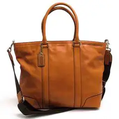 COACH 70603 Bleecker Legacy Business Tote ブリーカー レガシー ビジネストート / コーチ ビジネストート 牛革 カーフ 2WAY ショルダーバッグ ブラウン 茶 トートバッグ メンズ