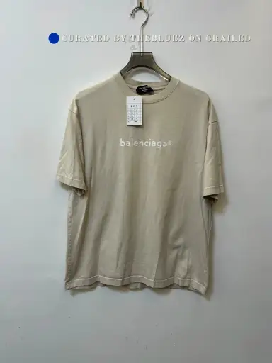 Balenciaga Logo Short Sleeve T-Shirt