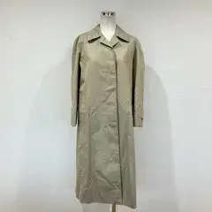 【白タグ】80～90s Burberrys ステンカラーコート コットン100％ 玉虫色_ナFD_D1015-F01B