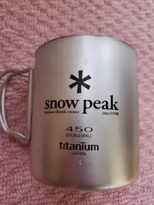 snow peak チタン ダブルウォールマグ 450 TITANIUM JAPAN