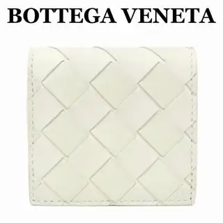 ✨未使用品✨BOTTEGA VENETA ボッテガヴェネタ イントレチャート コインケース 小銭入れ ホワイト系 ボッテガヴェネタ(BOTTEGA VENETA)のメンズのファッション小物(コインケース/小銭入れ)の商品詳細ページへのリンク