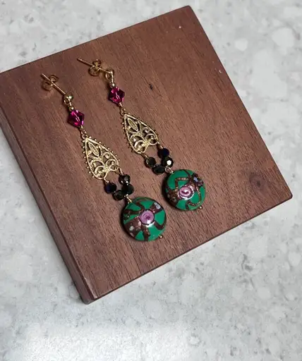 Celine C 'Venetian' earrings