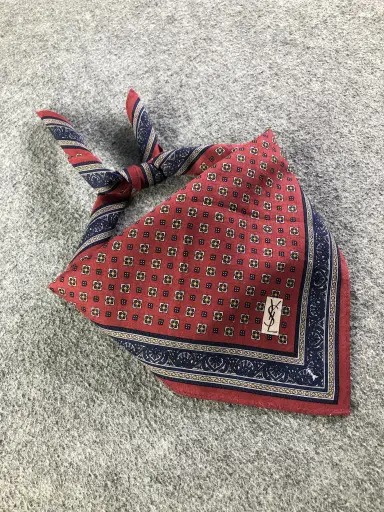 Yves Saint Laurent Handkerchief / Bandana / Neckerchief C404