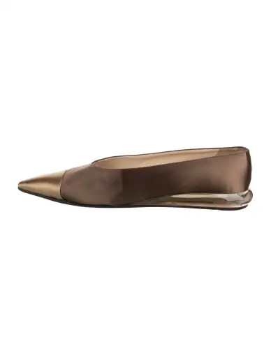 Vintage Satin Flats
