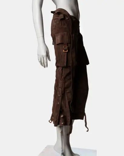 Marni - Suede Trousers -  S/S 2003 - IT 42