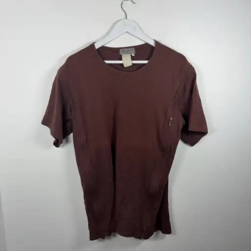 Yohji Yamamoto Zipper Hybrid T-Shirt