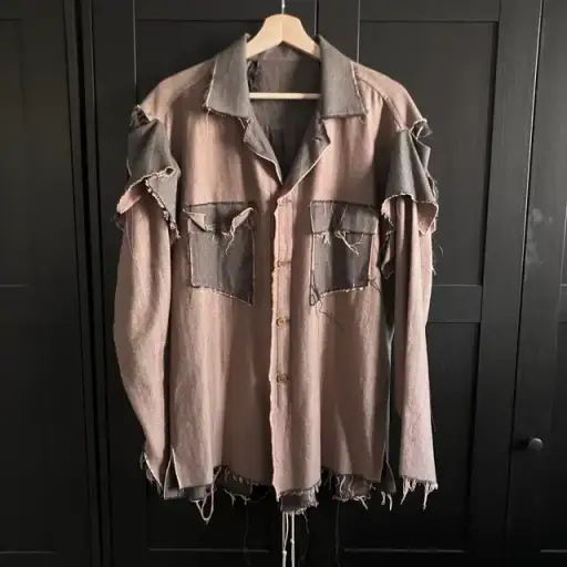 Sulvam cut off shirt