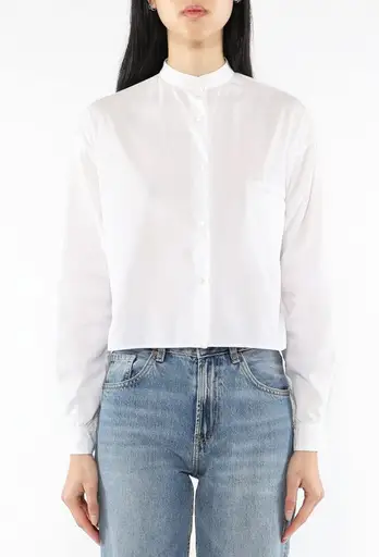 Cropped Button Down Shirt, 1980s