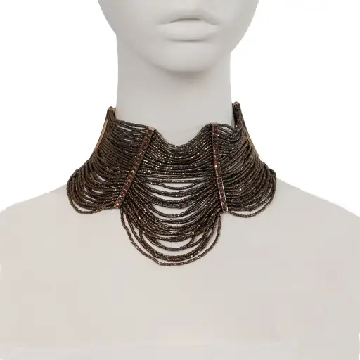 Christian Dior by John Galliano c.1998 "Maasai" Choker Necklace