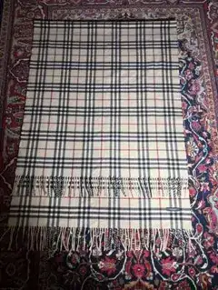 【大判マフラー】Burberry バーバリーチェック 約70×190cm