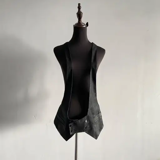 SS2012 Ann Demeulemeester Leather Sample Vest Ho