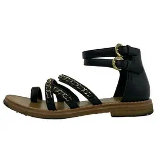 CHANEL(シャネル) シューズ 38 レディース - 黒×ゴールド レザー シャネル(CHANEL)のレディースの靴/シューズ(その他)の商品詳細ページへのリンク
