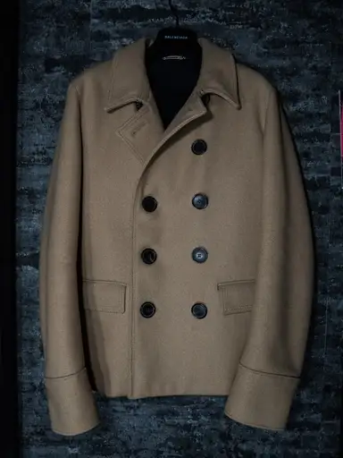 Dior Homme AW 2004 Wool Peacoat