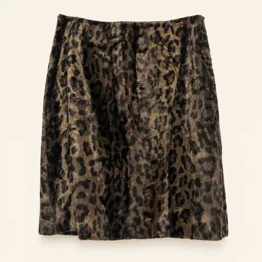 Max Mara suknja sa leopard dezenom u braon tonovima
